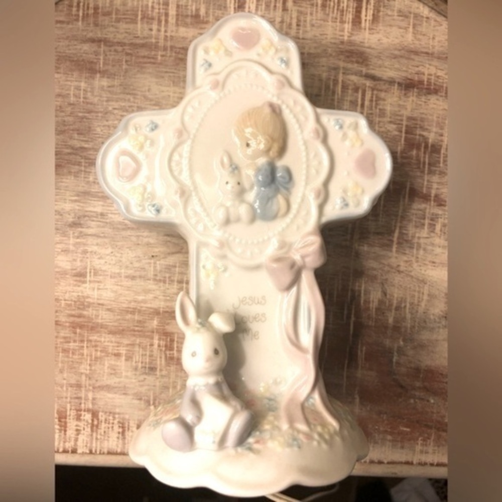 Baptism Christening light up cross